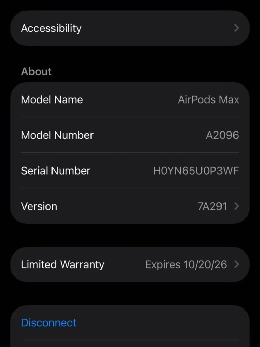 AirPod Max - Midnight (Limited time sale)